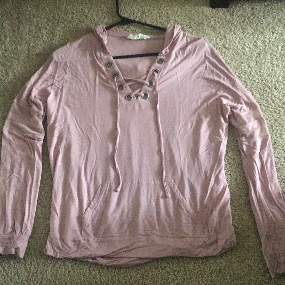 Hippie Rose hooded long sleeve